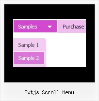 Extjs Scroll Menu How To Make A Rolldown Screen Dhtml