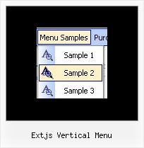 Extjs Vertical Menu How To Create Cascading Menu In Javascript