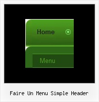Faire Un Menu Simple Header Expand Menus