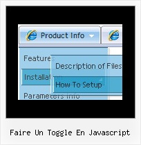 Faire Un Toggle En Javascript Javascript And Vertical Menu