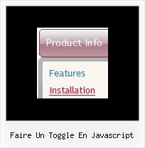 Faire Un Toggle En Javascript Dropdown Menu Samples