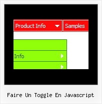Faire Un Toggle En Javascript Menus Drop Down Over Frames