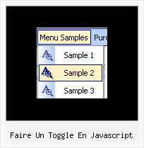 Faire Un Toggle En Javascript Html Mouseover Menu