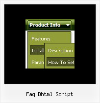 Faq Dhtml Script Sample Cascade Menu