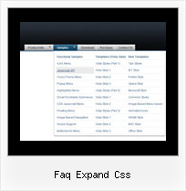 Faq Expand Css Javascript Menu Deroulant Horizontal