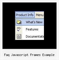 Faq Javascript Frames Example Javascript Right Click Menu With Submenu