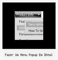 Fazer Um Menu Popup Em Dhtml Floating Menus Using Javascript