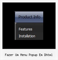 Fazer Um Menu Popup Em Dhtml Dhtml Javascript Menu Frames