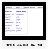 Firefox Collapse Menu Html Dhtml Menu Desplegable