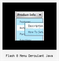 Flash 8 Menu Deroulant Java Javascript Pop Down Menu