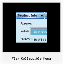 Flex Collapsible Menu Javascript Sliding Menu Tutorial