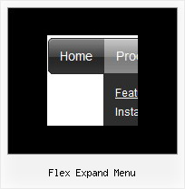 Flex Expand Menu Collapsible Javascript Menu