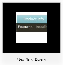 Flex Menu Expand Javascript Change Menu Bar