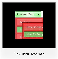 Flex Menu Template Html Popup Menu