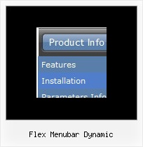 Flex Menubar Dynamic Sample Pop Down Html Menus Html