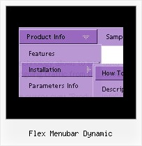 Flex Menubar Dynamic Dropdown Menu Download