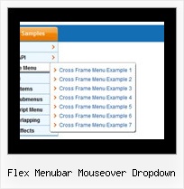 Flex Menubar Mouseover Dropdown Rollover
