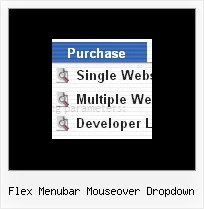 Flex Menubar Mouseover Dropdown Html Vertical Submenu