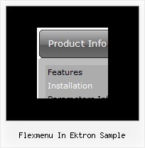 Flexmenu In Ektron Sample Javascript Horizontal Buttons