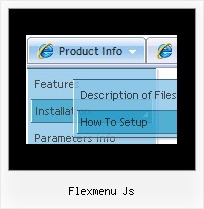 Flexmenu Js Example Of Menu And Frames