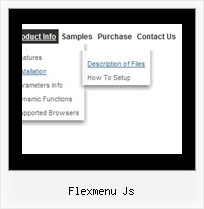 Flexmenu Js Examples Of Javascript Menus