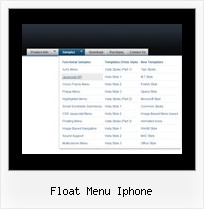 Float Menu Iphone Simple Menu Sample