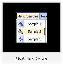 Float Menu Iphone Css Professional Menu