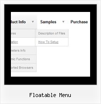 Floatable Menu Menu Java Java Script