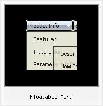 Floatable Menu Javascript Create Dropdown