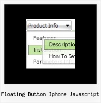 Floating Button Iphone Javascript Drop Down Navigation