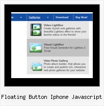 Floating Button Iphone Javascript Slide Menu Dhtml Mouseover