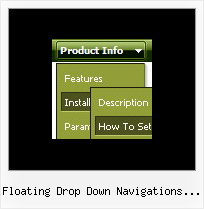 Floating Drop Down Navigations Codes Movable Menu Netscape