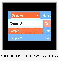 Floating Drop Down Navigations Codes Dropdown Menus In Dhtml