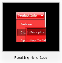Floating Menu Code Tree Menu Examples
