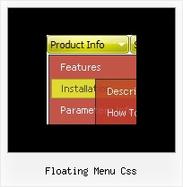 Floating Menu Css Html Menu Bar Ready Made