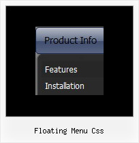 Floating Menu Css Javascript Menu Mouse Over Vertical