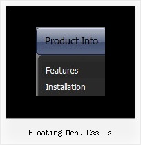 Floating Menu Css Js Web Slide Menus