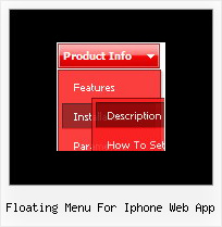 Floating Menu For Iphone Web App Java Popup Menu