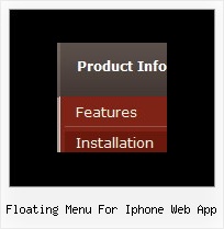 Floating Menu For Iphone Web App Menu Select Or Select Javascript Or Dhtml