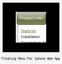 Floating Menu For Iphone Web App Javascript Vertical Drop Down Menu Tutorial