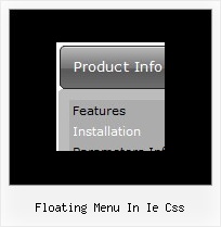 Floating Menu In Ie Css Create Menu With Submenu