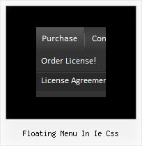 Floating Menu In Ie Css Menu Js Relative