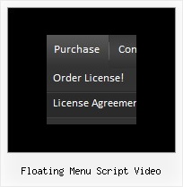 Floating Menu Script Video Expandable Menu Web Template
