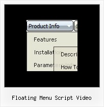 Floating Menu Script Video Sliding Vertical Menu