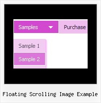 Floating Scrolling Image Example Dhtml Javascript Menu Submenu