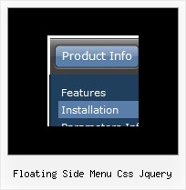 Floating Side Menu Css Jquery Xp Navigation Dhtml
