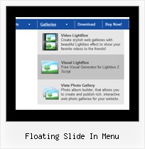 Floating Slide In Menu Html Crossframe