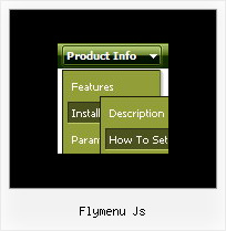 Flymenu Js Css Style Text Drag And Drop Example
