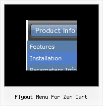 Flyout Menu For Zen Cart Java Script Popup Menu