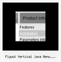 Flyout Vertical Java Menu Templates Dhtml Vertical Tree